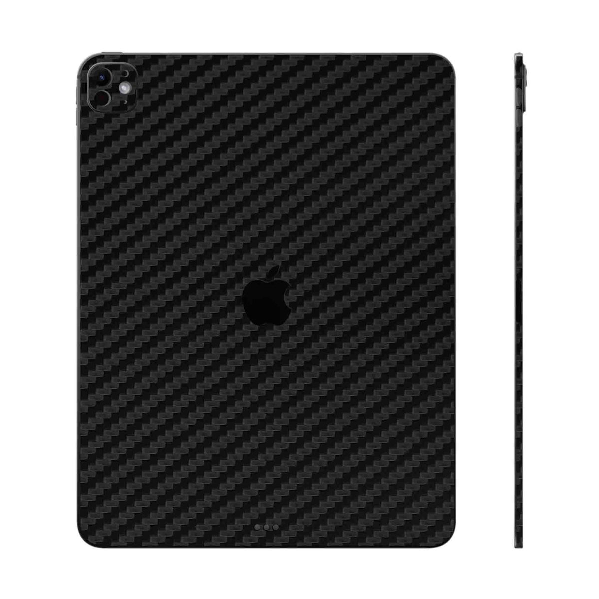 GENERICO - Skin adhesivo fibra de carbono Negro para Ipad pro 13 M4