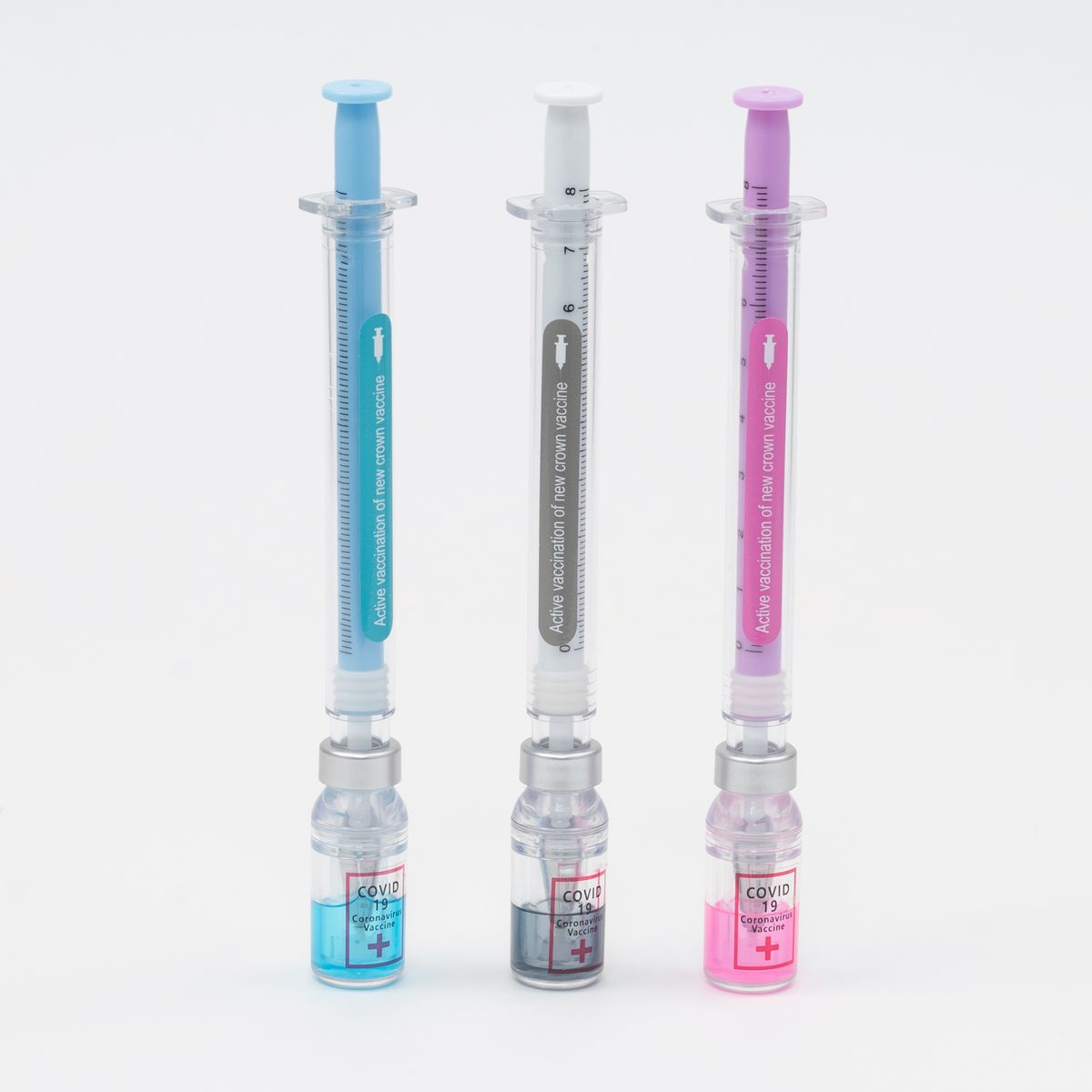 GENERICO - Rompe Ampolla Tipo Lapicero Estilo Jeringa Lila