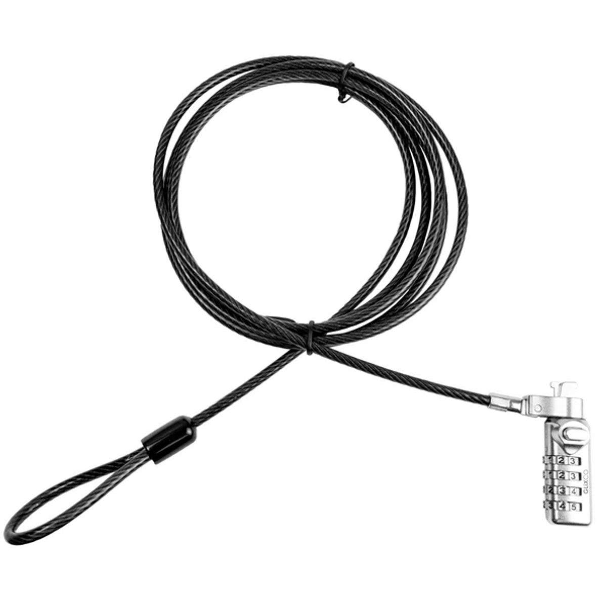 GENERICO - MONTECH - Cable de Seguridad para Laptop con Clave 4 dígitos / K
