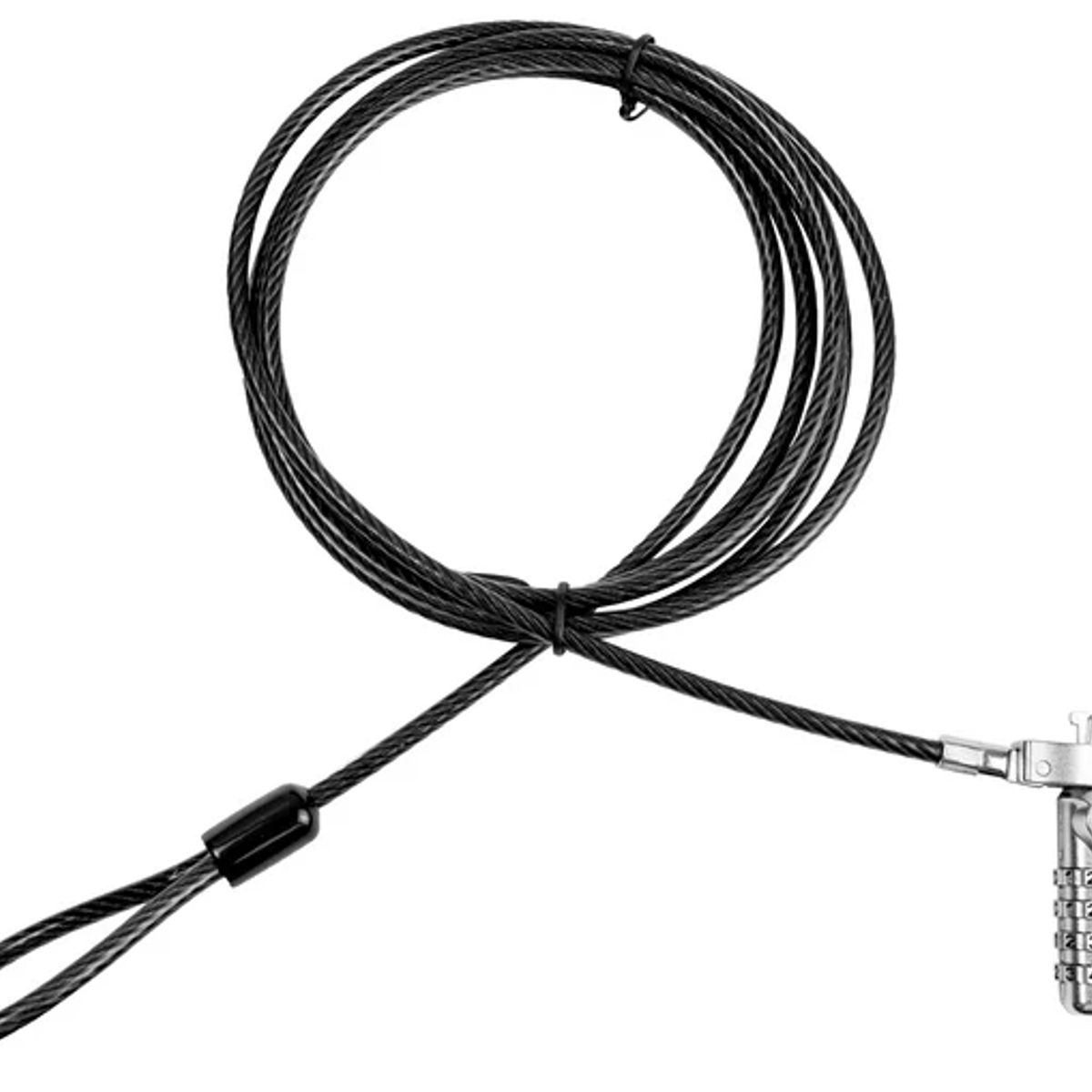 GENERICO - MONTECH - Cable de Seguridad para Laptop con Clave 4 dígitos / Nano