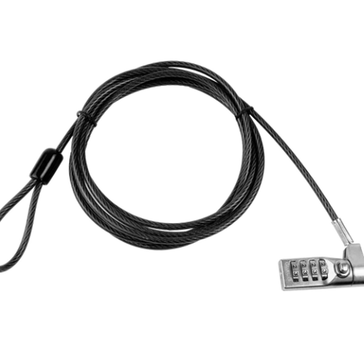 GENERICO - MONTECH -Cable de Seguridad Universal para Laptop con Clave 4 dígitos