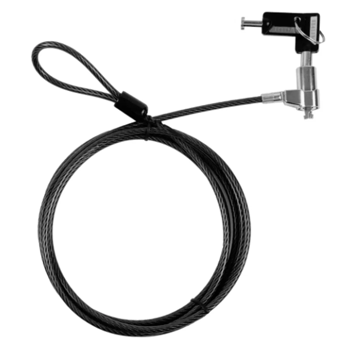GENERICO - MONTECH - Cable de Seguridad para Laptop con LLave Codificada / 2 Mt