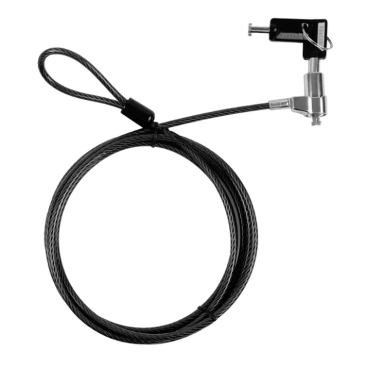 GENERICO - MONTECH - Cable de Seguridad para Laptop con LLave Codificada / 2 Mt
