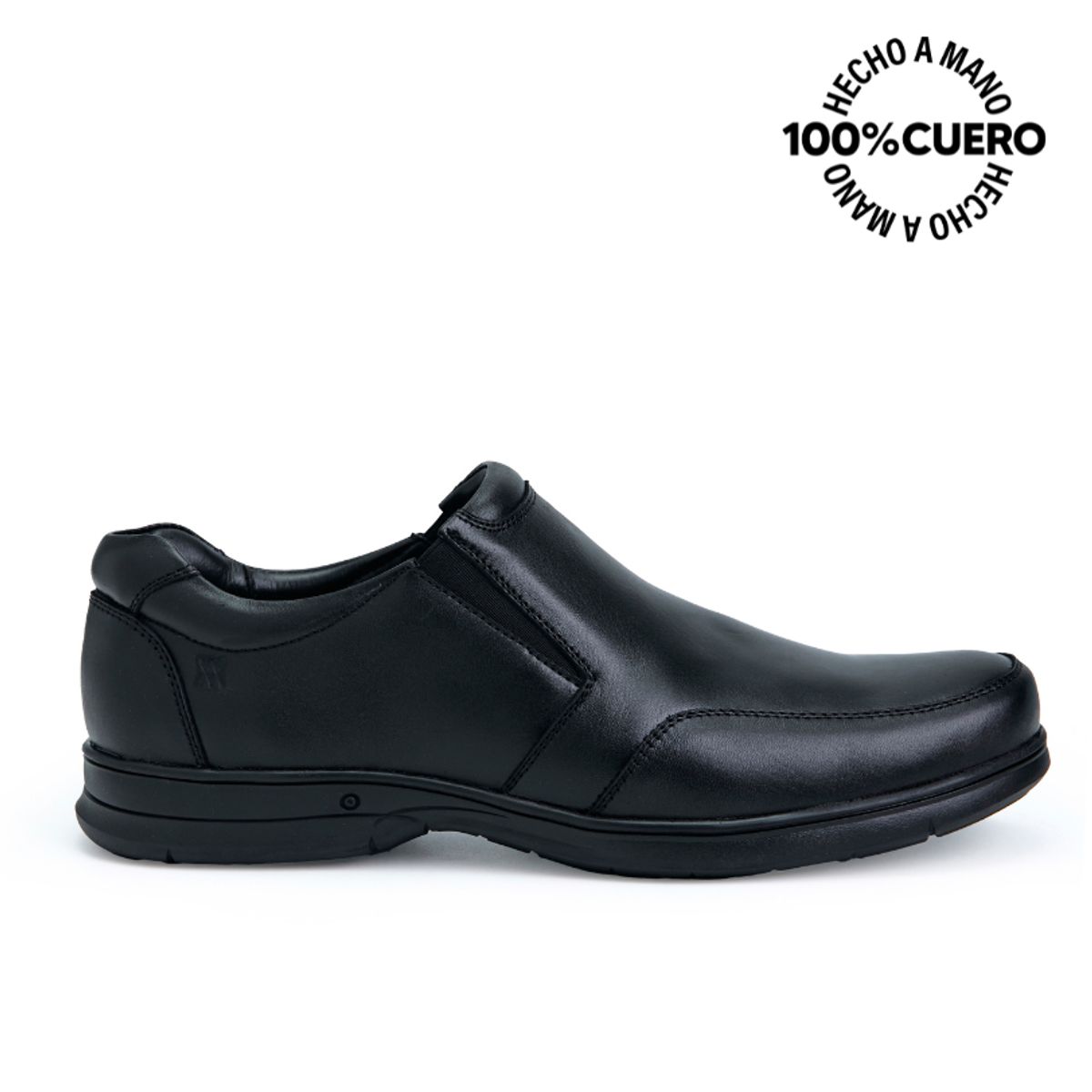 VIALE - Zapato Escolar Mocasín Casual PEPE-2508 NEGRO Viale Homme Cuero
