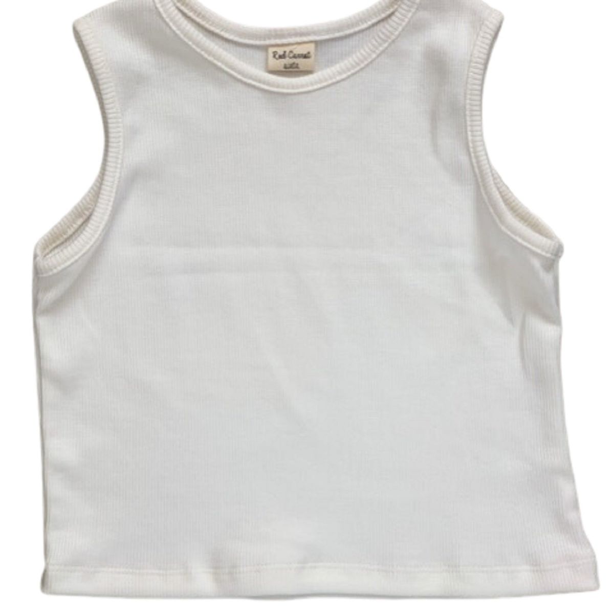 RED CARROT - Top de algodon color hueso