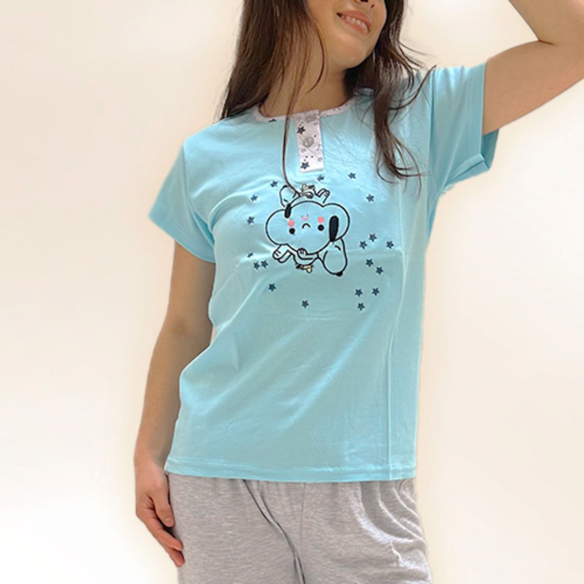 GENERICO - Pijama Pant Polo Pima Kami Sueños