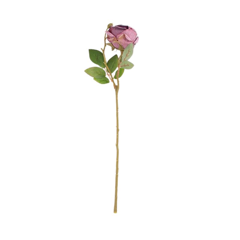 PANADECOR - Rosa Artificial en Vara Morado