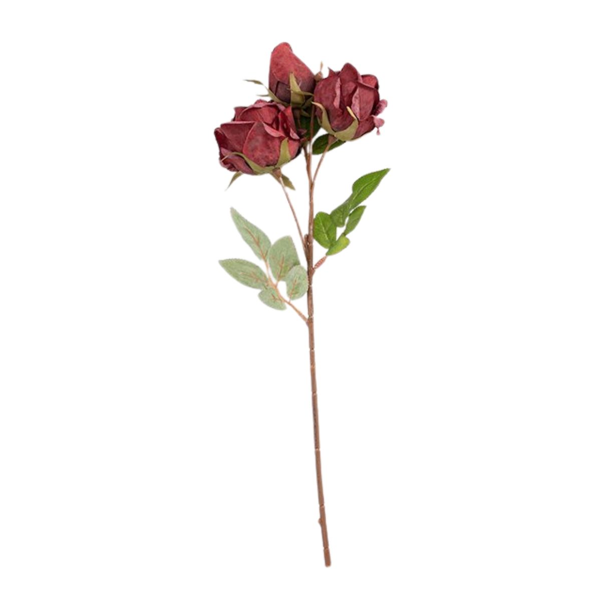 PANADECOR - Pack de 2 Rosas Rojo Panorama Hogar