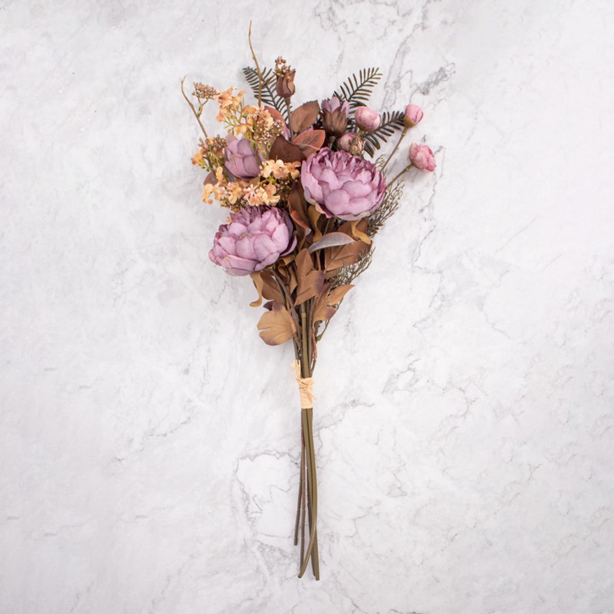 PANADECOR - Pack de 2 Ramos Peonías Morado Panorama Hogar