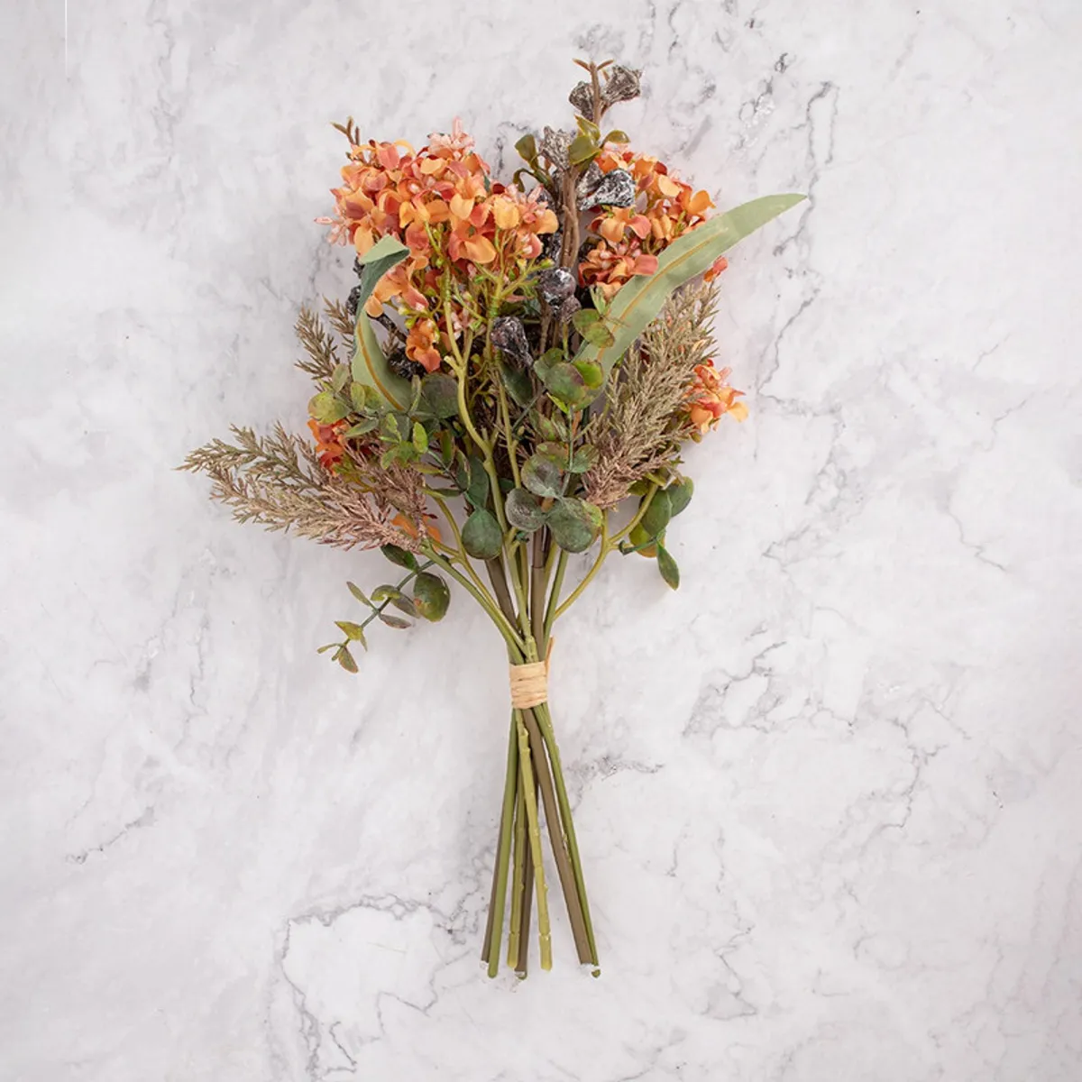 PANADECOR - Pack de 2 Ramos de Alhelí Naranja Panorama Hogar