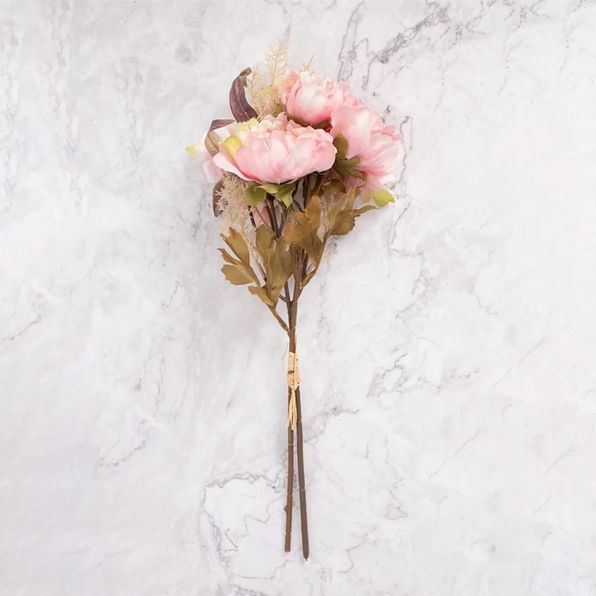 PANADECOR - Pack de 2 Ramos Peonías Rosa Panorama Hogar