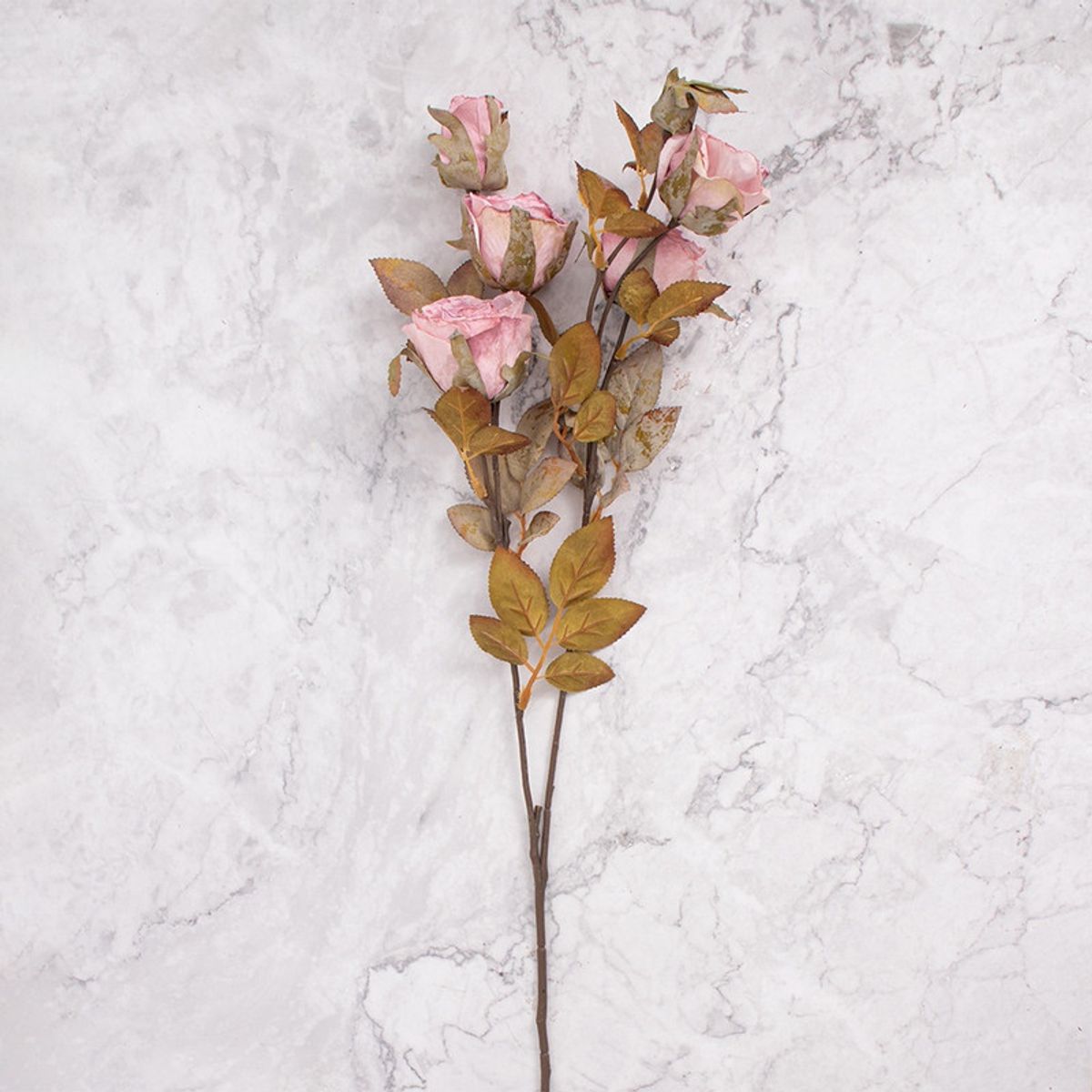 PANADECOR - Rosa en Vara en Pack de 2 Rosa Panorama Hogar