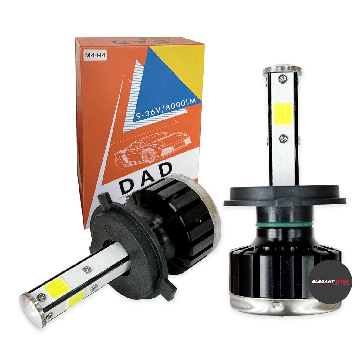 JET - Foco Led Kit M4 4Lados h4 Ultra Potente