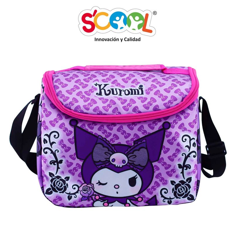SCOOL - SCOOL MAGIC LONCHERA CROSS TELA KUROMI