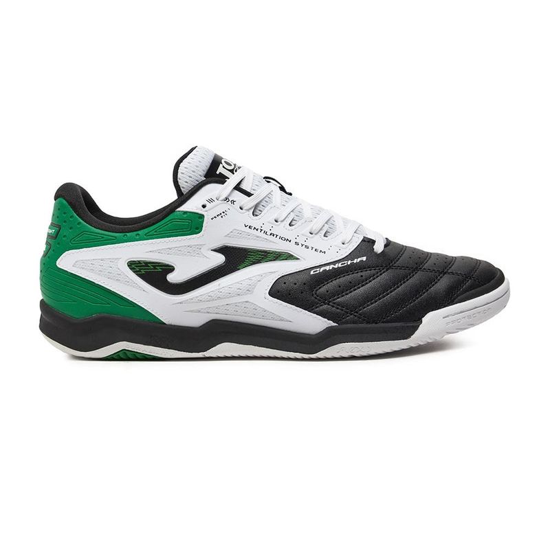 JOMA - JOMA Futbol Hombre Cancha 2401 Negro IN