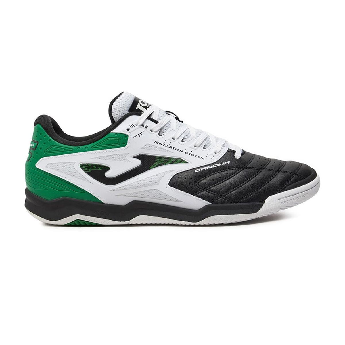 JOMA - JOMA Futbol Hombre Cancha 2401 Negro IN