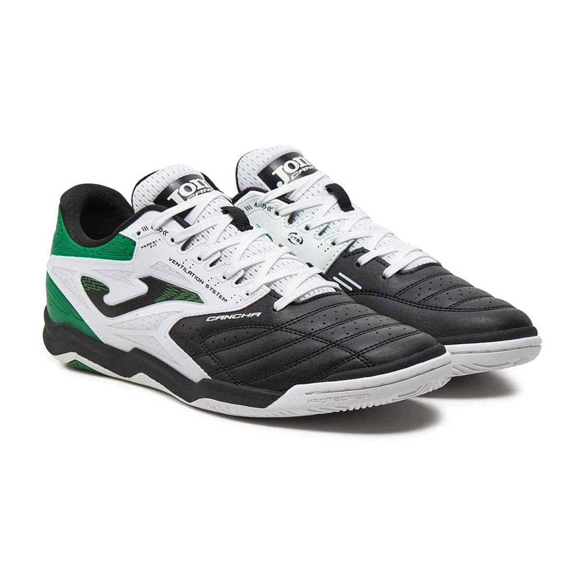 JOMA - JOMA Futbol Hombre Cancha 2401 Negro IN