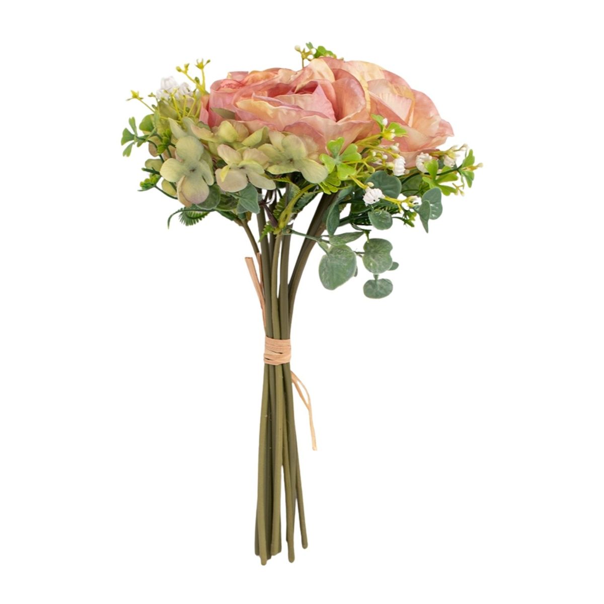 PANADECOR - Pack de 2 Ramos Rosas Marrón Panorama Hogar