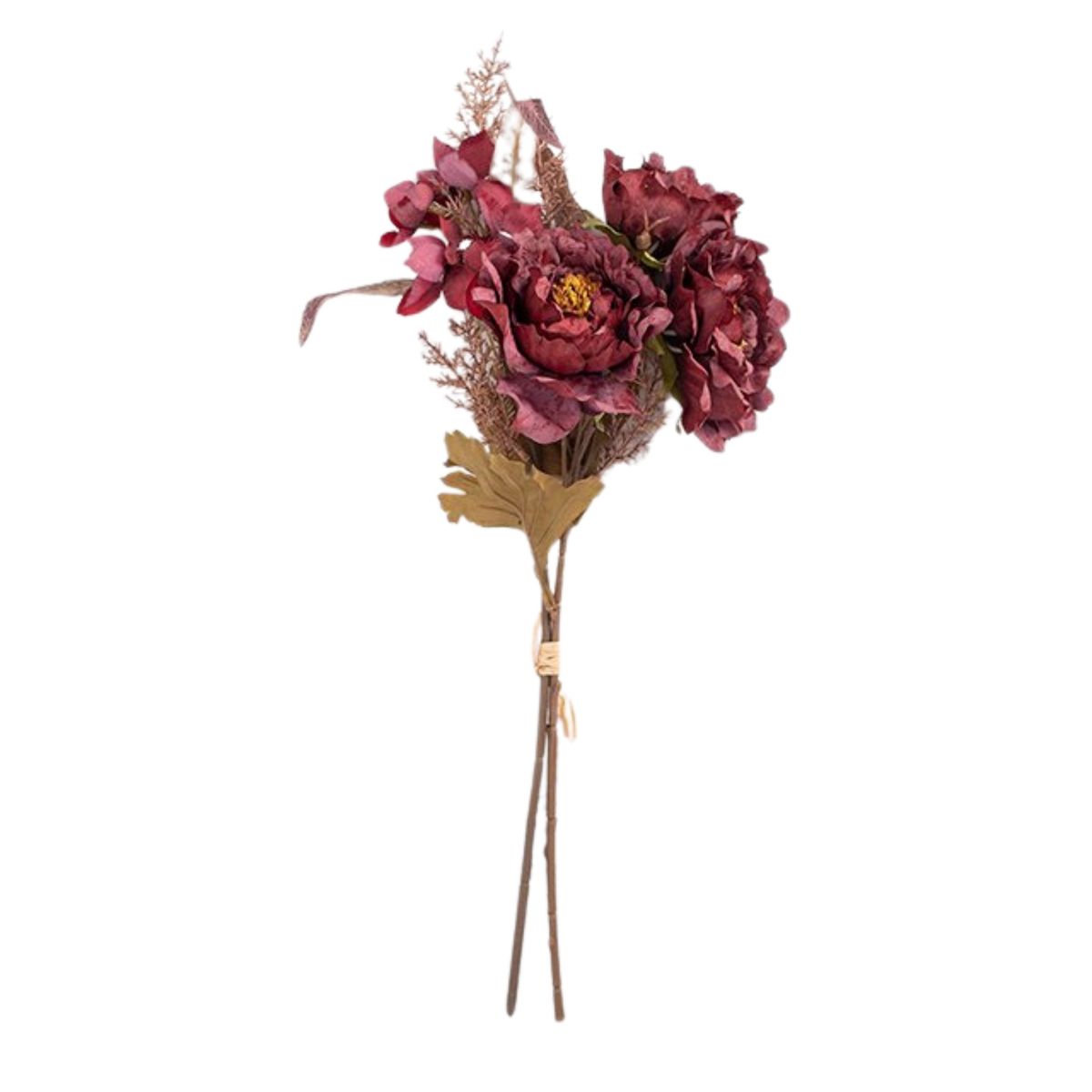 PANADECOR - Pack de 2 Ramos Rosas Rojo Panorama Hogar