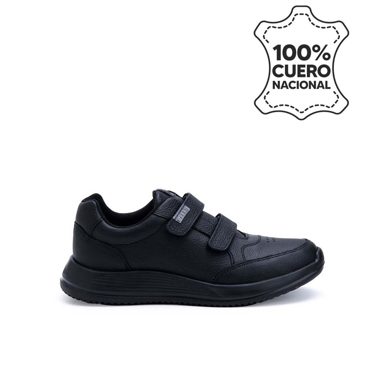 RABBIT - Zapatilla Escolar  Casual ALEX-056 NEGRO Rabbit Cuero