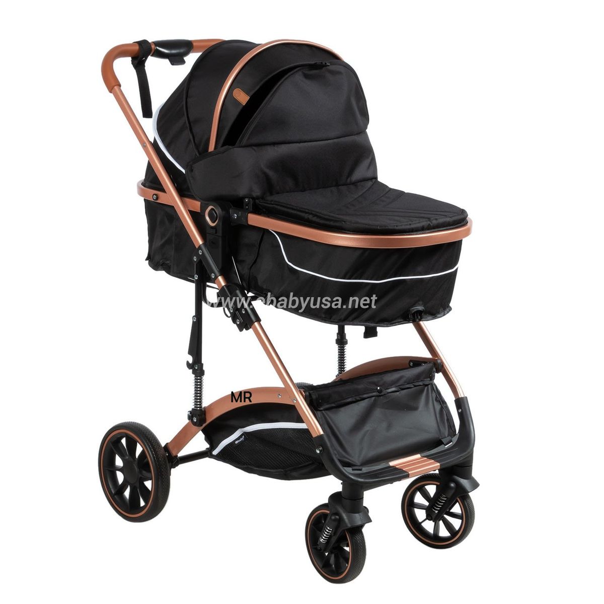 EBABY - Coche para Bebes SUNDANCE EB-157 Negro