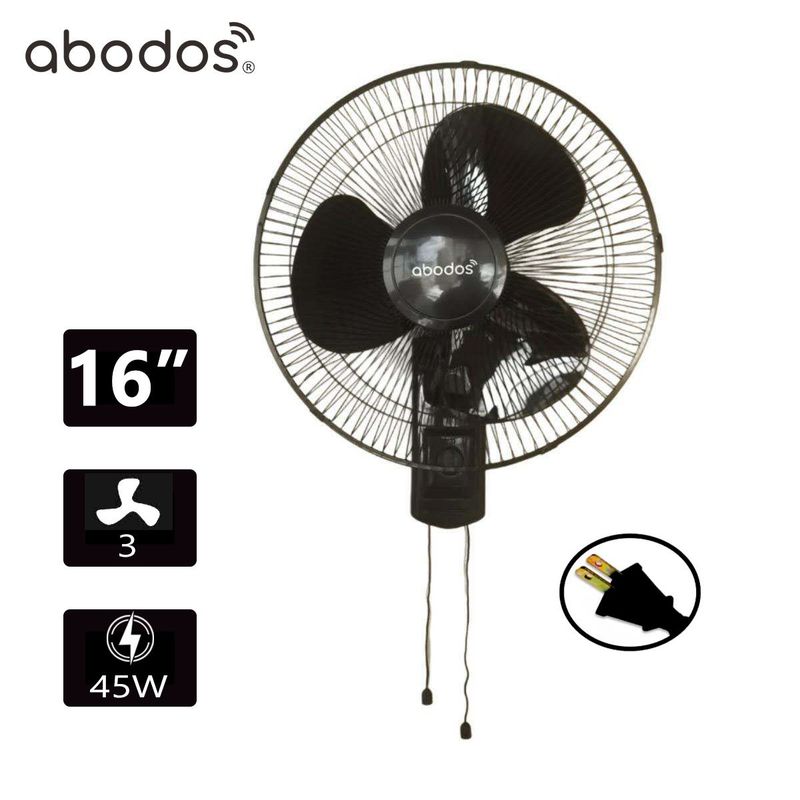 ABODOS - VENTILADOR DE PARED 16 BGN-164501 45W