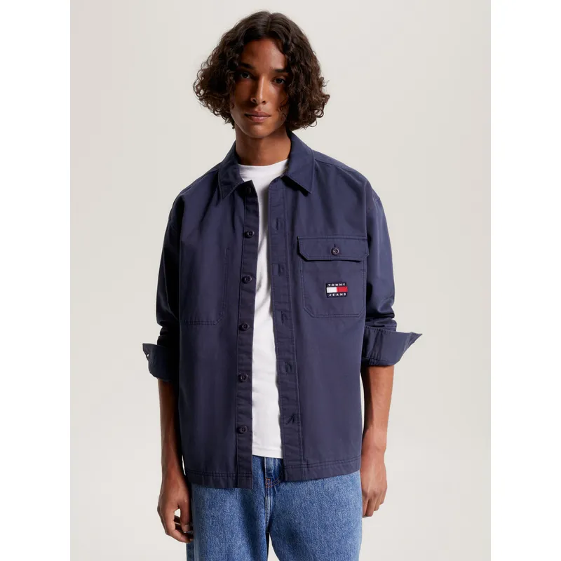 TOMMY HILFIGER - CAMISA TJM ESSENTIAL OVERSHIRT