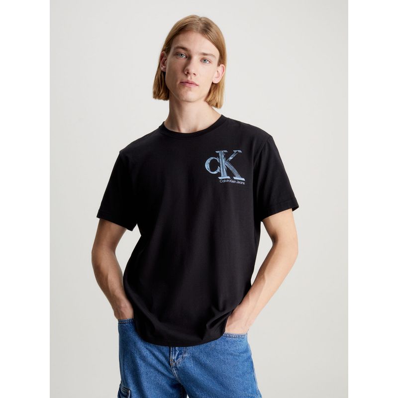 CALVIN KLEIN - CAMISETA META MONOGRAM TEE CK