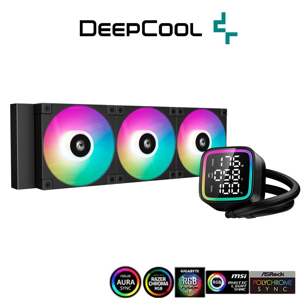 DEEPCOOL - REFRIGERACION LIQUIDA PARA  PC DEEPCOOL LD360 RGB