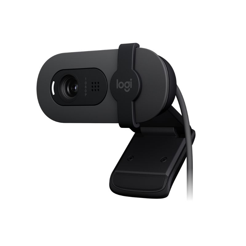 LOGITECH - Cámara Web Logitech BRIO 100 FHD 1080P USB-A Graphite