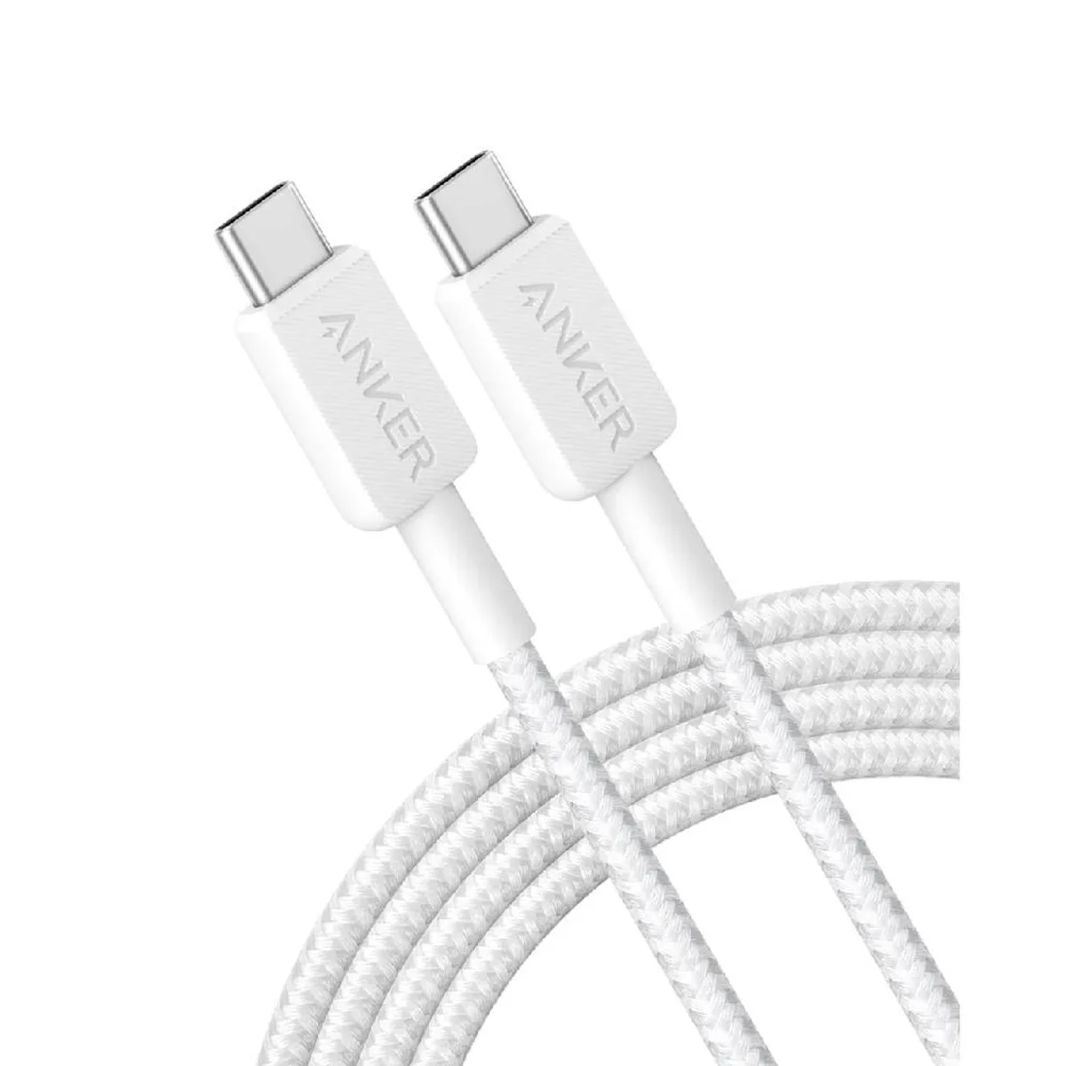 ANKER - Cable Anker 322 Braided USB-C Carga Rápida, Alta Durabilidad 3 Metros