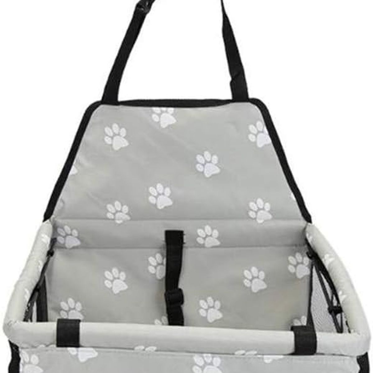 GENERICO - Asiento de carro para perro Gris