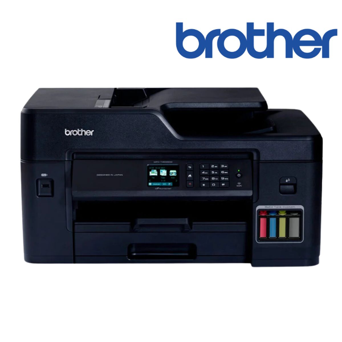 BROTHER - Impresora Multifuncional Brother MFC-T4500DW A3 Wifi Duplex ADF