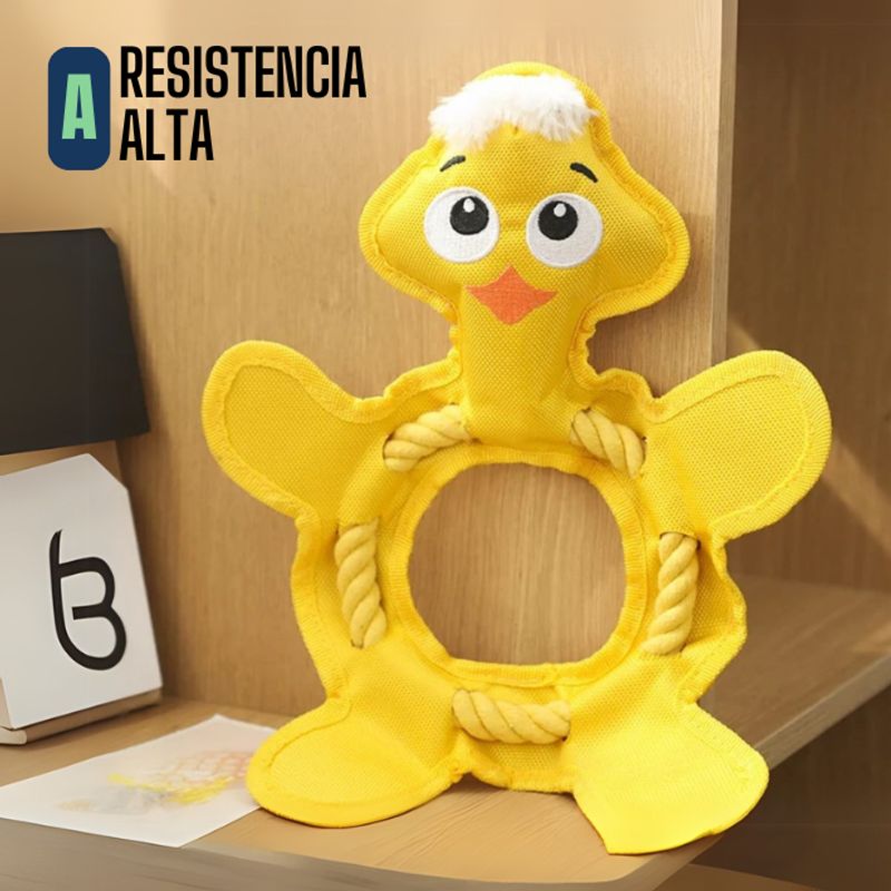 GENERICO - Juguete para perro mascota resistente con cuerda - pollo