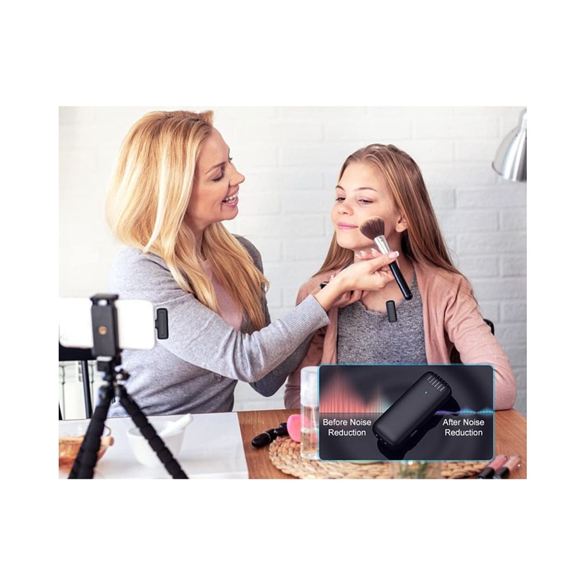 PREMIUM - Micrófono Inalámbrico Lightning para Iphone - Redes Sociales-J13-IP