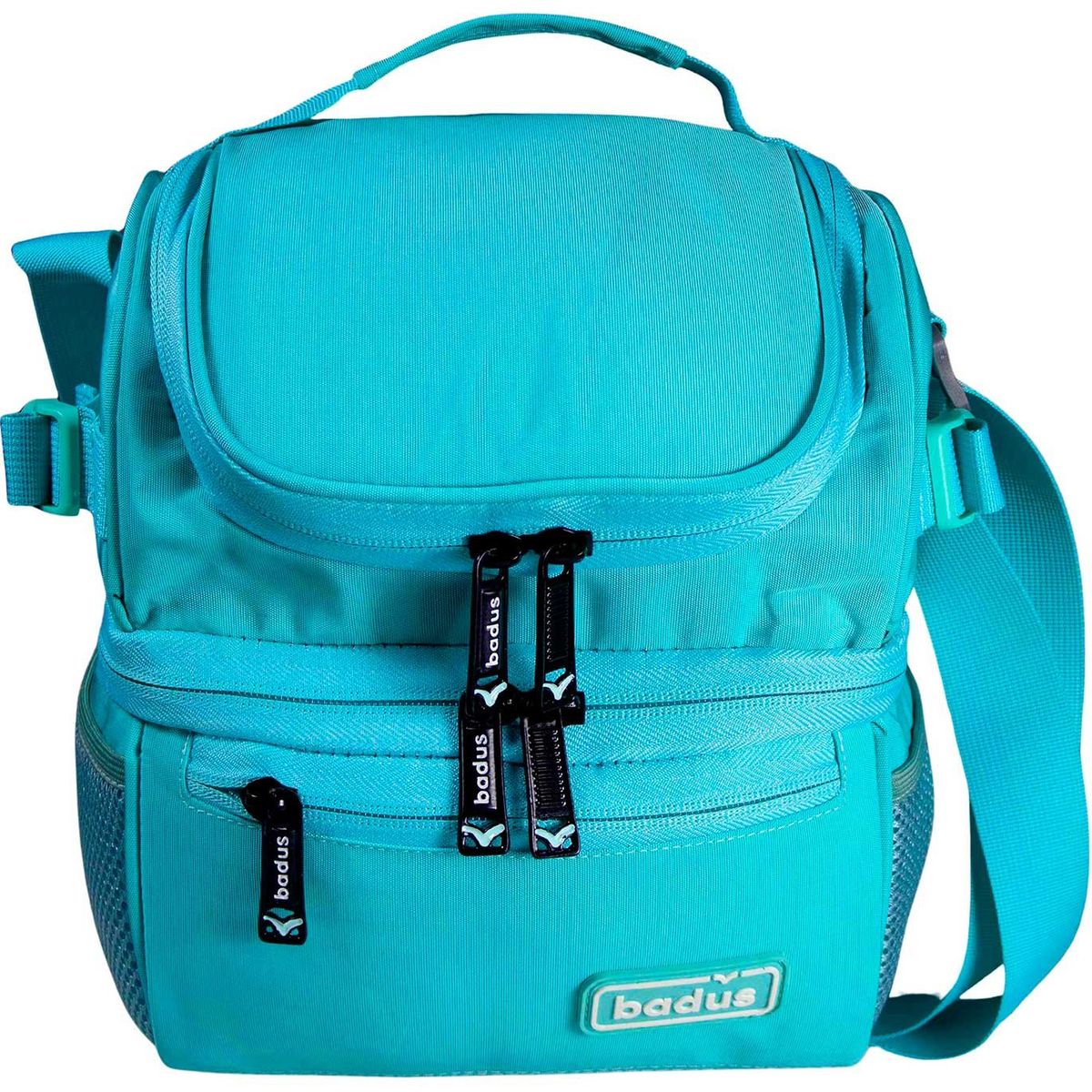 GENERICO - Lonchera Térmica Gruesa Ejecutiva de 2 Compartimentos - Verde Pastel