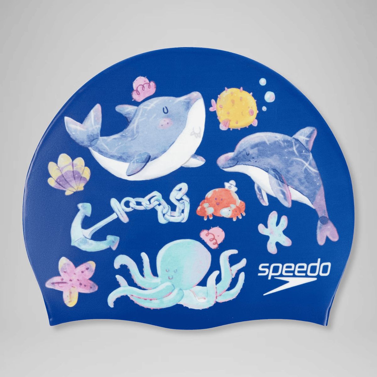 SPEEDO - Gorro para Natacion Speedo Junior Digital Print Sea Blue