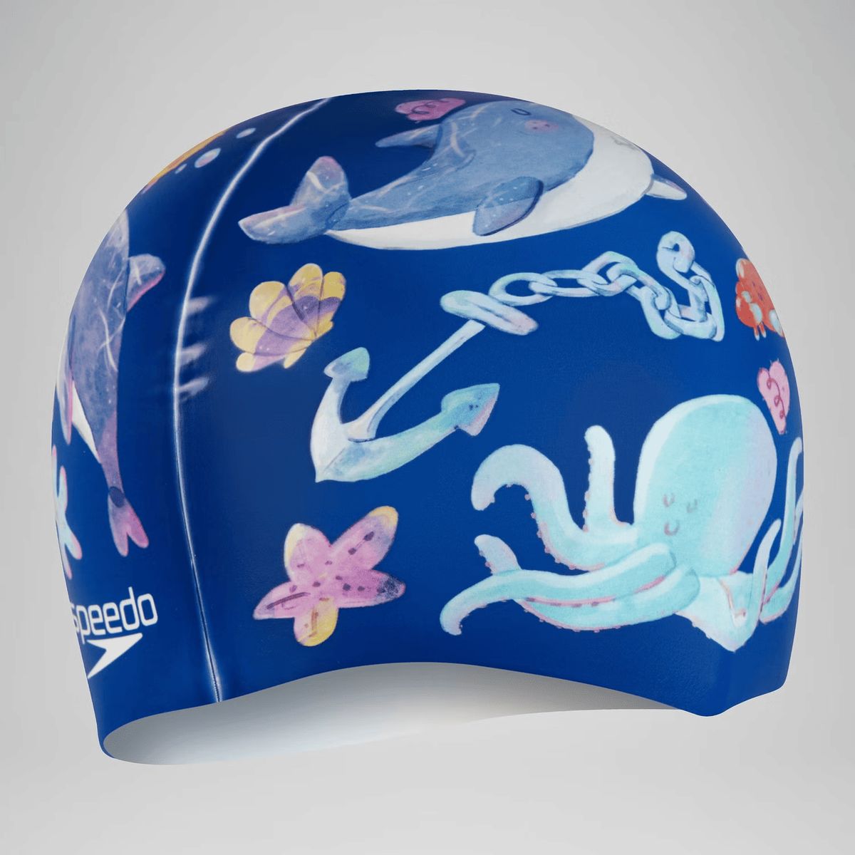SPEEDO - Gorro para Natacion Speedo Junior Digital Print Sea Blue