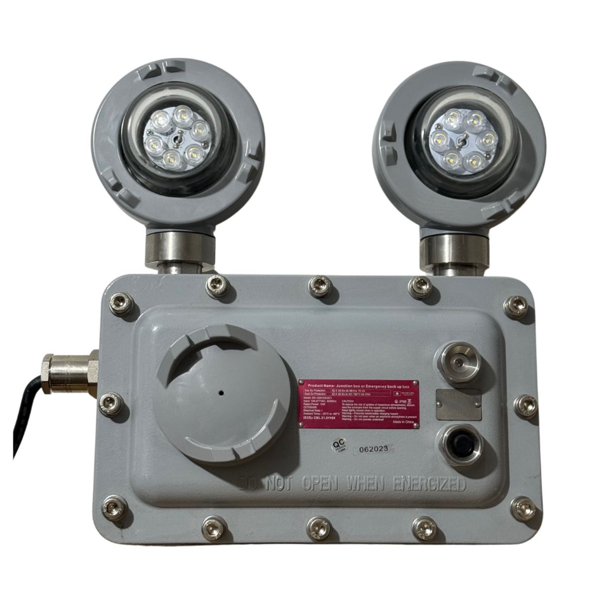 COMITSA - Luminaria de emergencia anti explosiva 10w 5000K 980lm IP67 IK10 100-277VAC