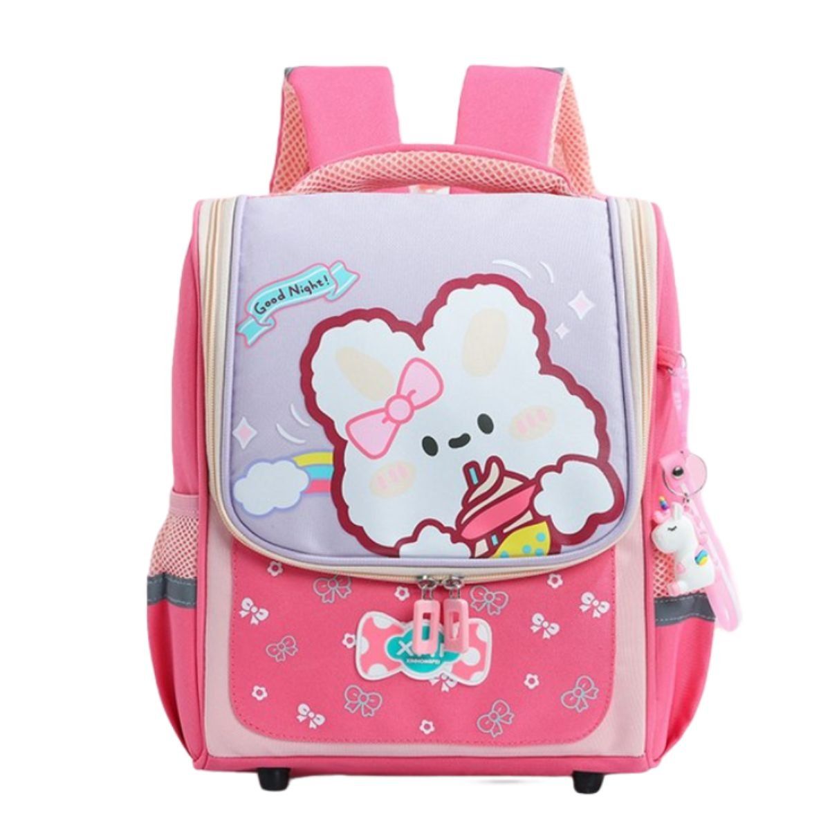 GENERICO - Mochila Para Niñas Kawaii Oficio Con Llavero