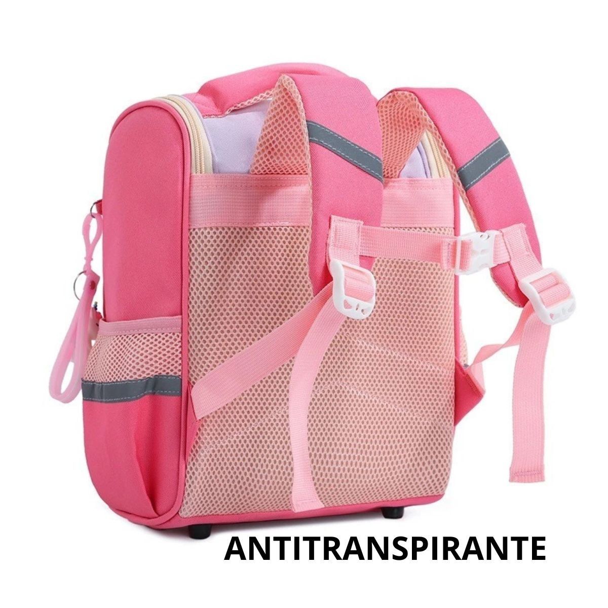 GENERICO - Mochila Para Niñas Kawaii Oficio Con Llavero