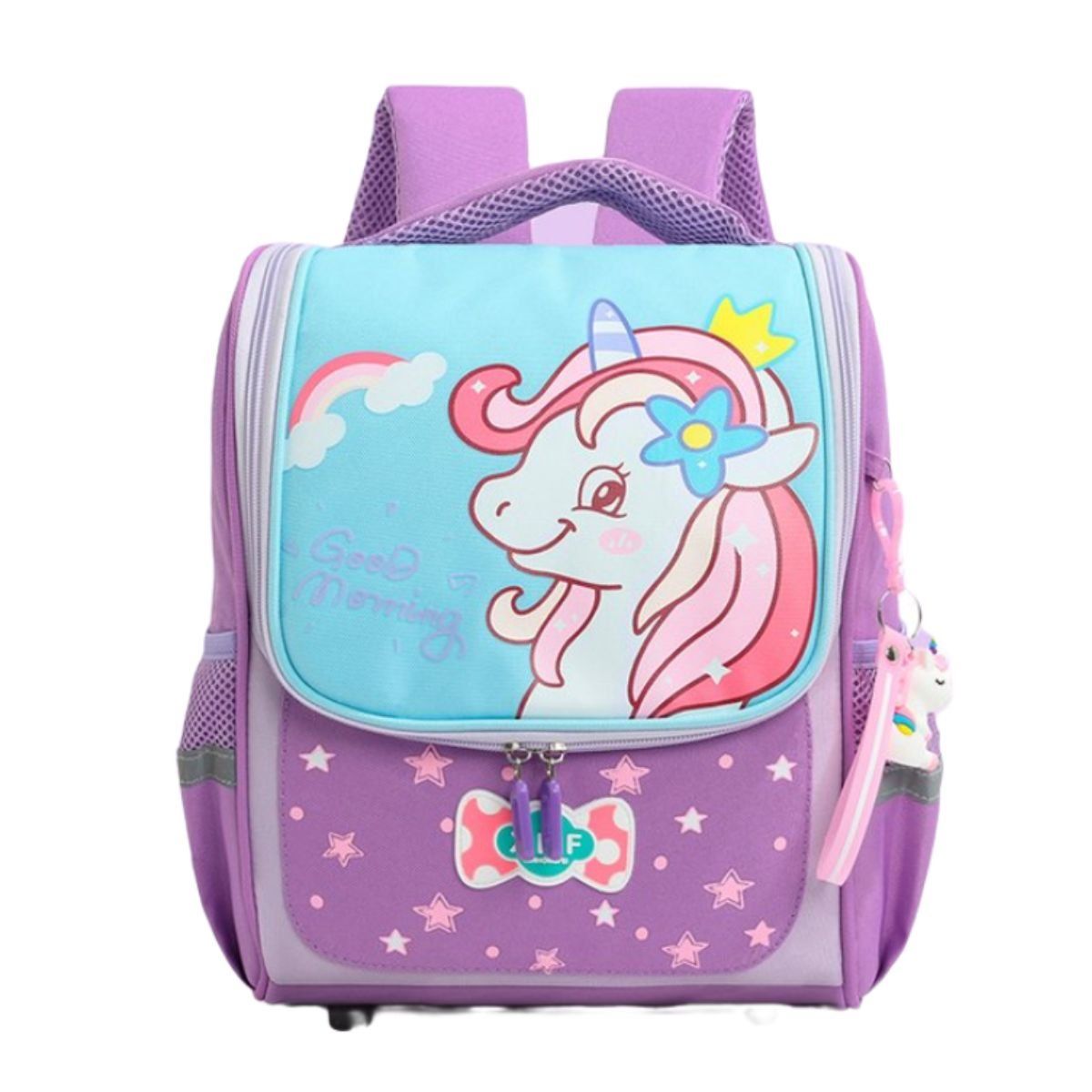 GENERICO - Mochila Para Niñas Kawaii Oficio Con Llavero