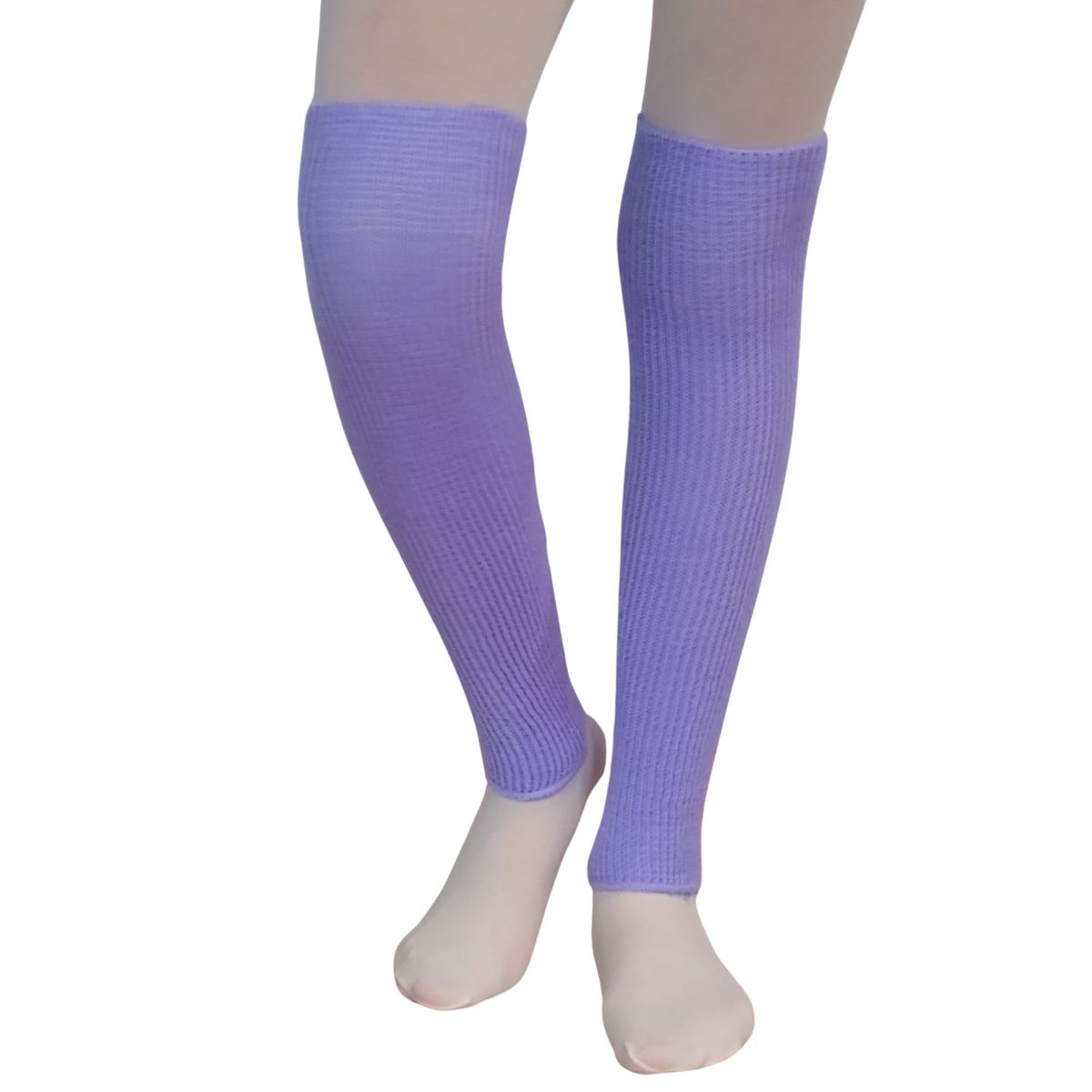 NACIONAL - Escarpines Calentadores Largos Danza Ballet - Par - Lila