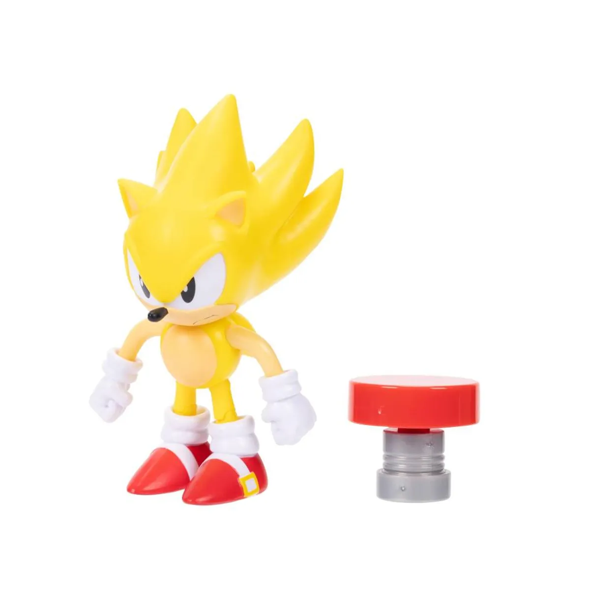 SONIC - Sonic the Hedgehog Super Sonic articulado 4 pulgadas