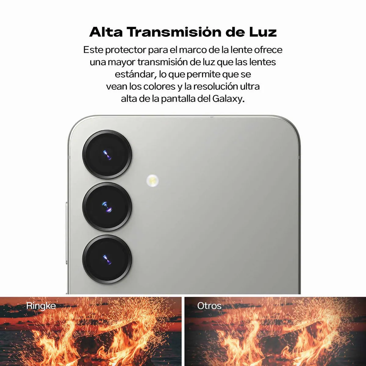 RINGKE - Protector Cámara Galaxy S25 Plus Ringke UHD Protección 9H 2UND
