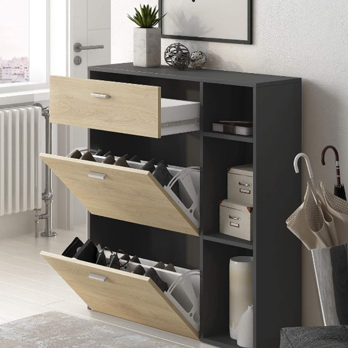 NACION MUEBLES - ZAPATERO NACION MUEBLES ROBIN COLOR MULTICOLOR