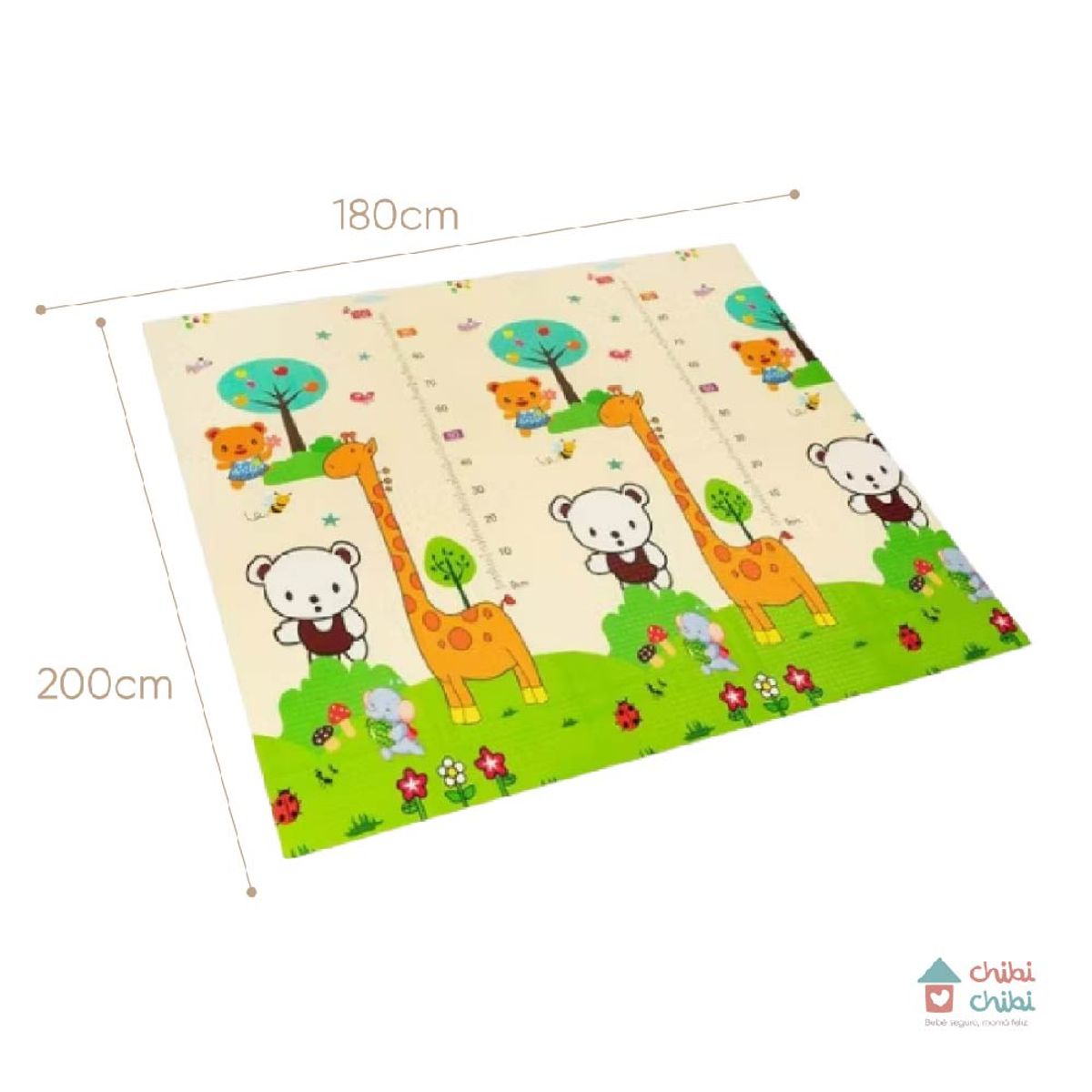 CHIBI CHIBI - Mat acolchado para bebés