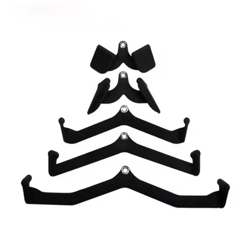 GENERICO - Set de 5 agarres para polea grips accesorios para gimnasio