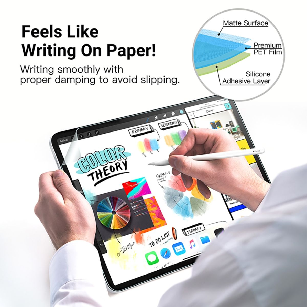OEM - Lamina sensación de Papel para iPad Air 6 (13") (Modelo 2024)