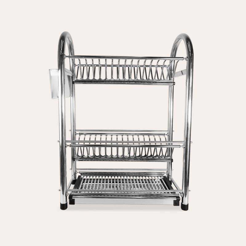 FINEZZA - Escurridor de 32 platos acero inoxidable